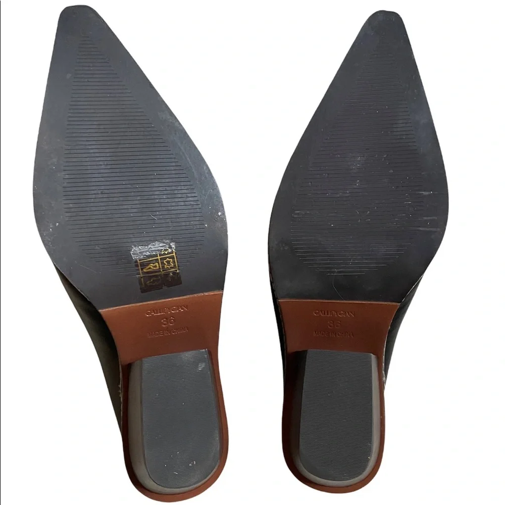 CALLIPYGIAN Opening Ceremony Leather Mule In Black - Picture 13 of 14